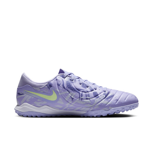 Nike (Nike) Série officielle de légende Tiempo Legend 10 TF Men's Football Shoes HF1591 500 Agate Purple / Light Yellow Green 42.5