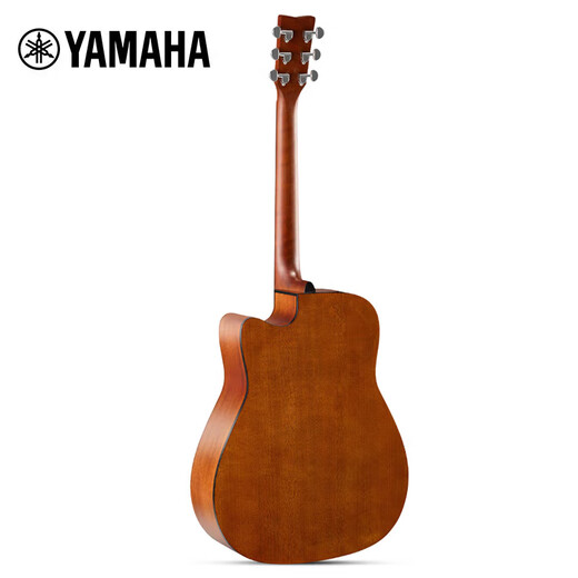 Yamaha (YAMAHA) FG800MC Acoustic Model Solid Wood Veneer Beginner Folk Guitar Cutaway Guitar 41-inch Wood Color