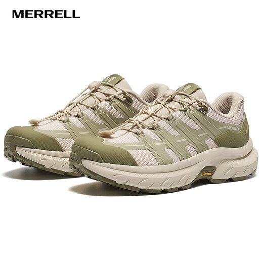 迈乐（Merrell）运动户外徒步FREE STRIDE迈行男减震防滑登山MT6225-01绿卡其42