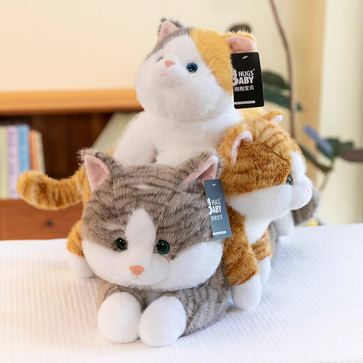 Yunya Cat Doll Plush Plush Toy Orange Cat Doll Children Dreing and abrazando el cumpleaños Día de San Valentín Chino Regalo Xiaohui 45cm