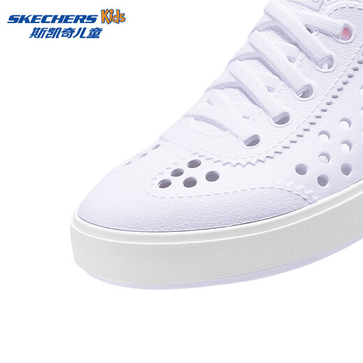 Skechers Детская летняя пещерная туфли легкая каблука удобная туфли для туфли девочки комфортные сандалии 308201L