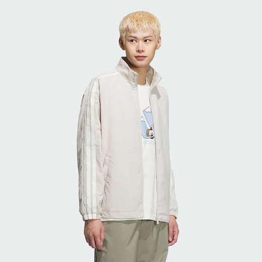 Adidas adidas Men's Fashion удобная тканая куртка Top KC3894 S