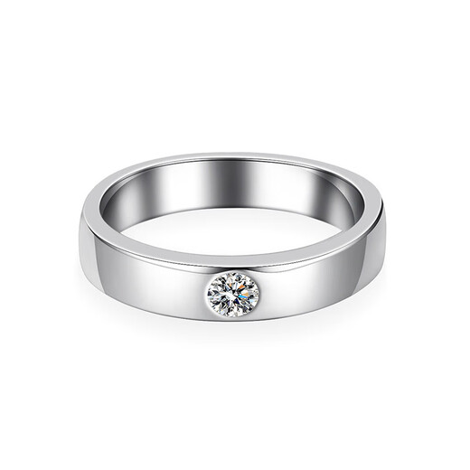 DR. DARLING Diamond Ring Men's Moissanite Ring Proposal Wedding Ring Ring Birthday New Year's Gift for Boyfriend Default Open Opening, Closed Opening Needs to Provide Size