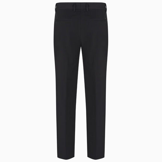 ARMANI/ARMANI EA Herren Eagle Mark Slim Hosen Business Casual Hosen EM001505 AF13784 Schwarz UC001 52