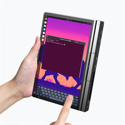 GPD Pocket4 new folding mini laptop AMD AI9 HX370 two-in-one tablet 8.8-inch engineer ultra-portable small pocket handheld computer AMD AI9 HX370 32G+2TB standard