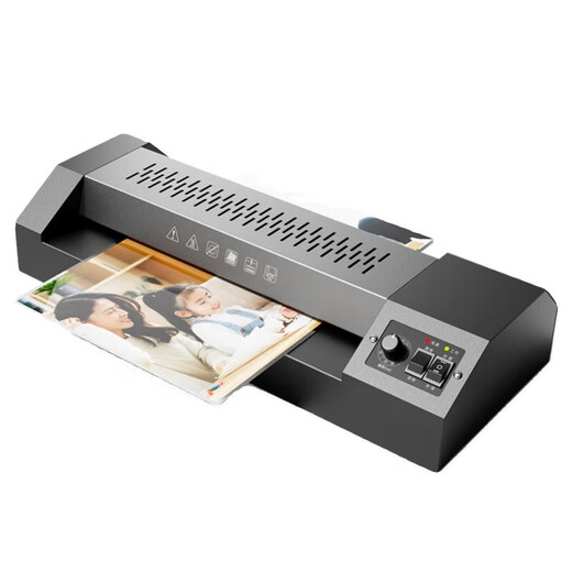 DELIGQ101金属照片塑封机3890办公过塑机压膜机商用冷裱A3A4相片 3890 /配50张A3膜