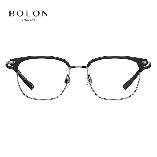 BOLON TYRANNOSAURUS Cadre de lunettes de nouveau produit Myopia Firies de sourcils Business Cadre Half-Frame Verres polyvalentes Men BJ6205 B10