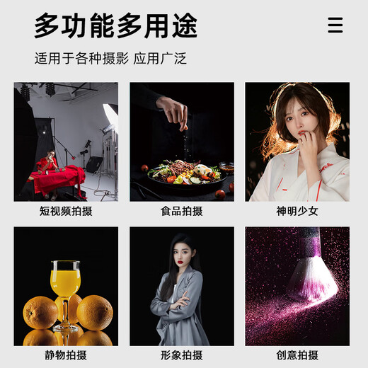 Leitz 1.5*1 meter black flocking cloth live broadcast background cloth shooting photography solid color thickened light-absorbing cloth flannel product photo curtain cutout cloth portrait photography soft light cloth