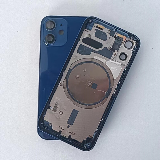 Suitable for Apple 12 back shell assembly, 12mini back cover assembly shell, 12promax original back shell glass assembly, 12 original disassembled casing, color order notes, US