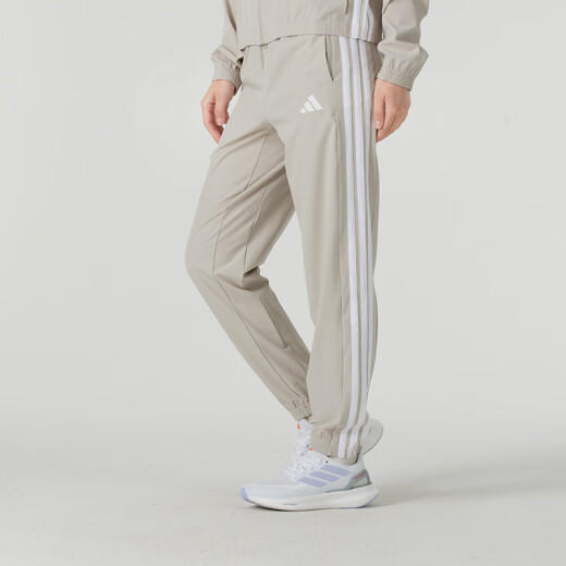 Adidas Frauensportanzug 25 neue lässige einfache gewebte Windschutzjacke Top-Hosen zweiteiler Set Je6173+JD6522 S/160