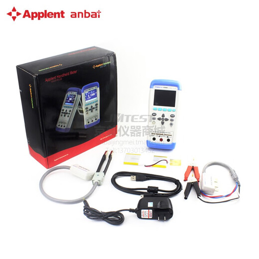安柏安柏AT826B手持式LCR数字电桥网络定制型号低耗能USB接口便携实用 AT826B(100kHz/0.2)