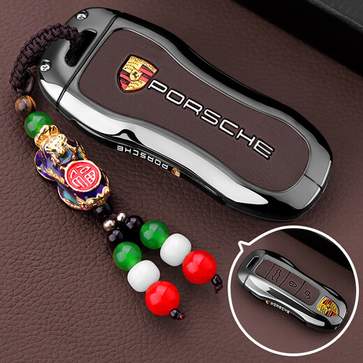 Chaomeng подходит для Porsche Paramela Key Cover Macan Cayenne 718 Men 911 ЖЕНЩИНА ЖЕНЩИНА ФУНТАЛЬНЫЙ МЕТАЛЛОВА