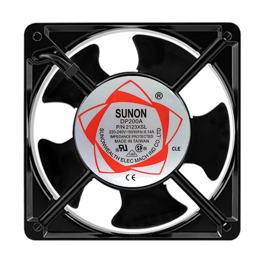 SUNON AC 220V axial flow fan electrical box cabinet industrial exhaust cooling fan