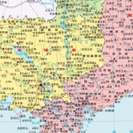 Neue Großbuchausgabe im Jahr 2025, neuer praktischer Weltatlas, tragbare Ausgabe, spezielle Leerbuchbindung, leicht lesbar, leicht erweiterbar
