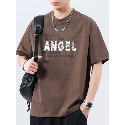 Semir Spring Новая вымытая тяжелая хлопчатобумажная футболка с короткими рукавами Men's Men's Men's 2025 Summer Shies Lose Foot Fit Fit Fit T9901 Black M 100-120JIN [JIN равно 0,5 кг]
