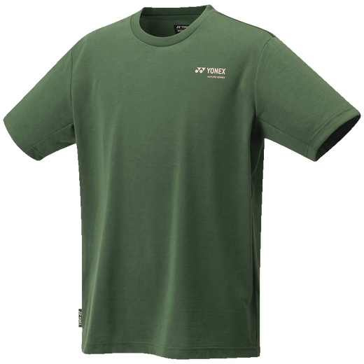 Yonex Yonex Badminton Uniform kurzärmelige T-Shirt Shorts Herren 16671CR YY Sportswear Schnell trocknende Umweltschutzserie Herren-T-Shirt 16833bcr Olive Green M