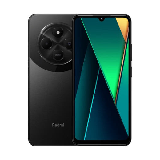 Xiaomi Xiaomi Redmi 14c [Subvention nationale 15%] Redmi 6,88 pouces de protection oculaire Écran Nouveau Téléphone mobile Xiaomi 4G + 64G Xingyan Black Official Standard All-Network