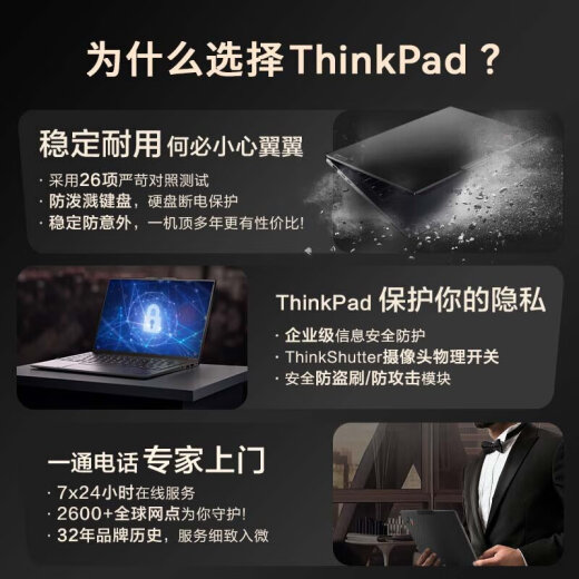 Lenovo ThinkPad E16 [20% Subvention] 2024 Al Core Ultra Optionaler Standarddruck I5/I7 16-Zoll-Dünn- und Lichtgeschäftslernen mit Hochleistungs-Notebook i7-1355u 16G 512G MX550