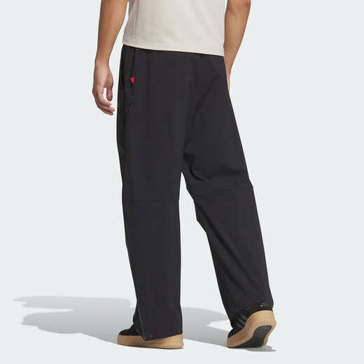 阿迪达斯 （adidas）男裤 2025春季新款PANTS蛇年侧开拉链休闲裤宽松运动裤梭织长裤 JZ4198 L