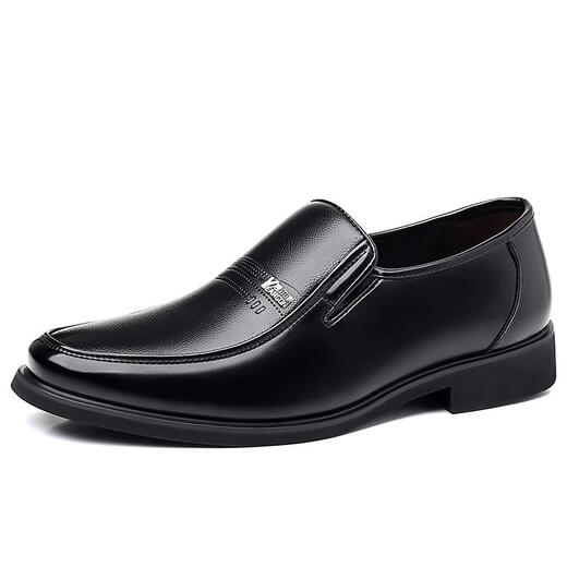 YRC Yierkang en cuir Chaussures pour les entreprises pour hommes Portez formel de grande taille Haulten des chaussures pour hommes Soft Sole Souffle Casual Chaussures Chaussures de papa d'âge moyen