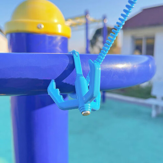 Xiyue Eggs Party Hook Claw Spring Grip Hook Props Primary School Student Internet Celebrity Toy Creative Flying Outdoor Parent-Child Game Blue [High Quality Version Not Easy to Break] 1 Pack [Original Version]