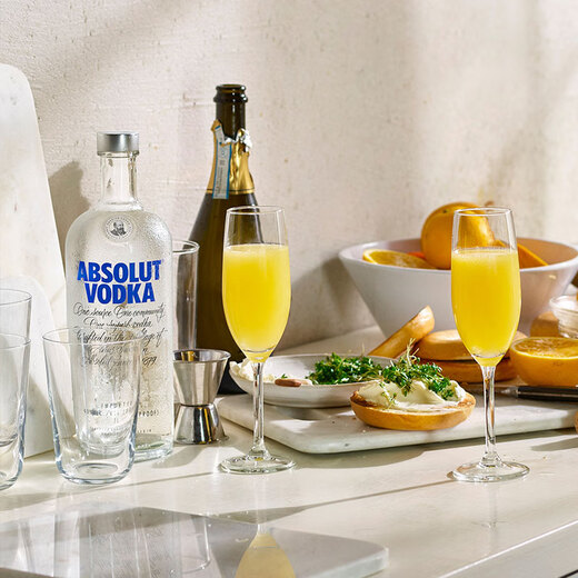 
Absolut vodka 40%VOL Original imported foreign wine cocktail base wine must-have drinks classic original flavor 700ml