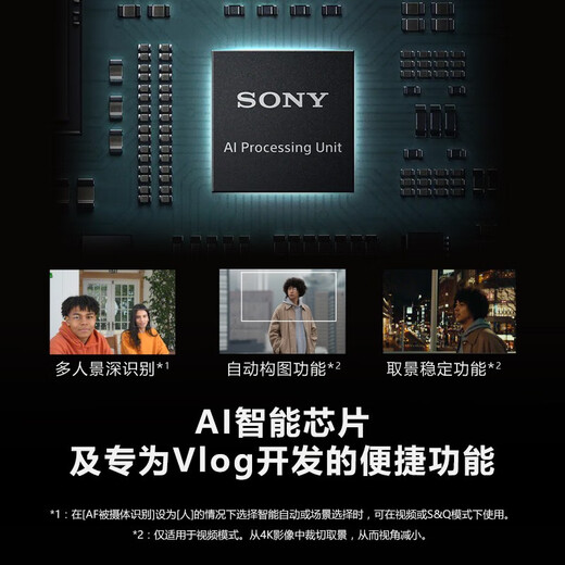 索尼（SONY）【至高24期免息】ZV-E1 zve1全画幅Vlog旗舰 数码相机 打鸟踏春 ZV-E1 全新未拆封单机身白色 套餐三 进阶套餐 128G高速卡+699电池礼包
