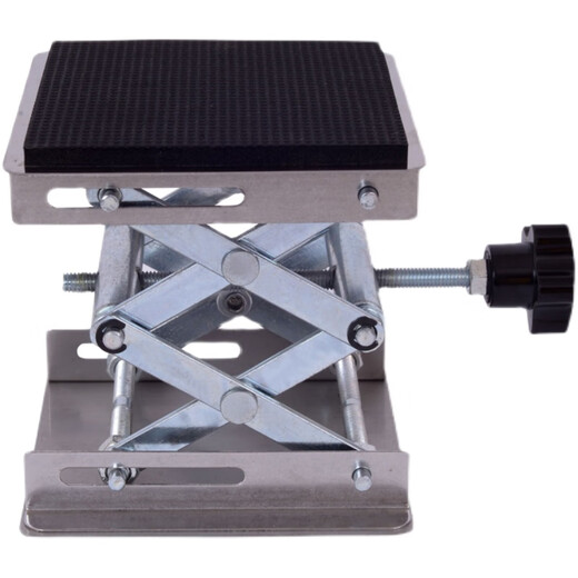 CLCEY kitchen garbage disposer shock-absorbing bracket support frame lifting table kitchen waste machine bracket load-bearing base thickened stainless steel 10*10 adjustable height plating