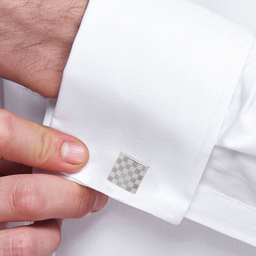 Meifuren French cufflinks men's British style suit shirt cufflinks high-grade crystal diamond shirt button cufflinks gold crystal (pair) 1 piece