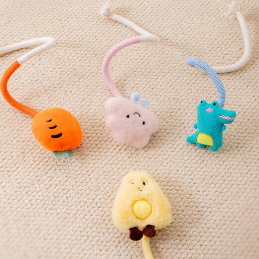 Extension pet cat chewing rope toy self-pleasure relieve boredom artifact teeth grinding and bite-resistant kitten kitten cat teasing stick supplies cloud doll