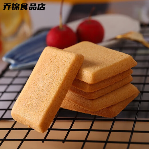 胖东来品质干烙饼干 鸡蛋煎饼早餐休闲零食品小吃夜宵 400g*1箱约 干烙795g约47包
