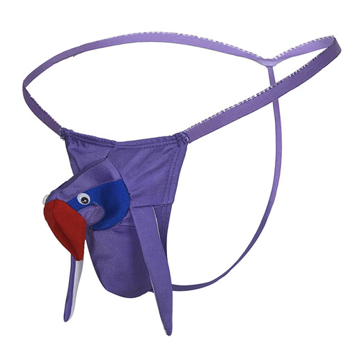 Cinturón de ropa interior sexy para hombres tanga de tía de juego creatividad creativa divertida y sexy ropa interior pájaro cabeza t-toss shishima rojo