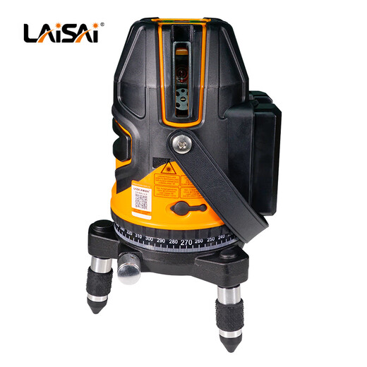 
Laise laser five-line high-bright green light leveling instrument high-precision strong light LS686SPD infrared thin line marking automatic leveling instrument [green light dual lithium battery] LSG686SPD