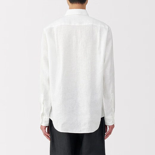 MUJI (MUJI) Hanma Water Water Lavage à manches longues Veste de chemise masculine Top Men's Summer Men's AC218A5S White M (170 / 92A)