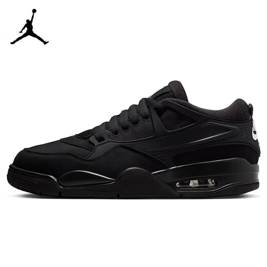 Jordan men's casual shoes Jordan AJ4 non-slip wear-resistant JORDAN 4 RM sneakers FQ7939-004 black 42.5