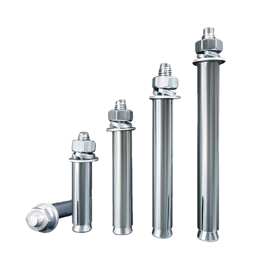 
XMSJ custom-made national standard expansion screw galvanized complete set of pull-out and highlight extended bolt foot length M8M10M12M14M16 national standard M12801 box foot 220