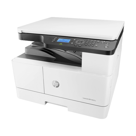 HP 437n/437nda black and white laser printer a3/a4 printing, copy and scan all-in-one digital composite machine multi-function integrated large-scale commercial office document printing A3 M437n (A3/A4 printing, copy and scan + wired network)