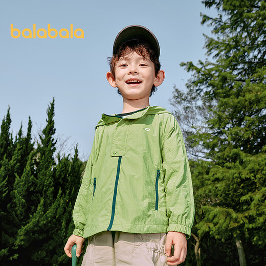 Balabala children's jackets for boys and girls 2025 new spring outdoor tops simple and fashionable 208125105213