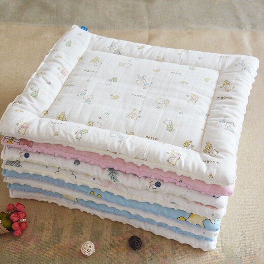 Neugeborenes Baby reines Baumwollmatratze Urinpolster Baby waschbarer Baumwollmatratze atmungsbezogene Matratze Quilt kleiner Matratze Little Stern 40*50 cm/doppelseitiger reines Baumwoll/3 Packungen