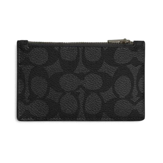 Coach (Coach) Herren neuer Zertifikatskartenkoffer mittelgroße Karte CV764 Black Grey QBMI5