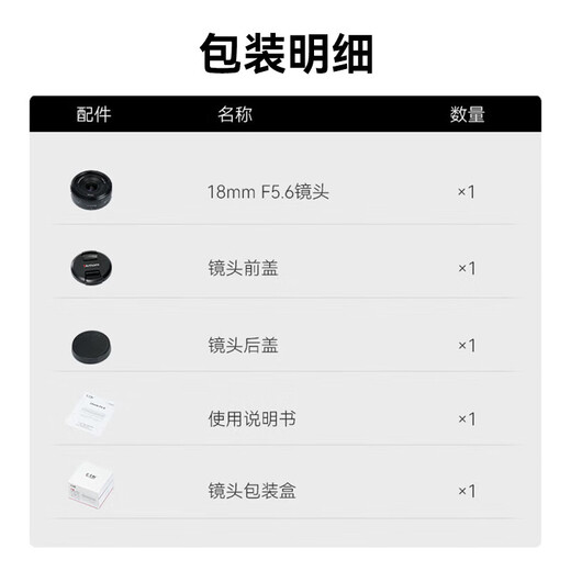 Seven Craftsmen Sigma Leica Panasonic L mount fixed focus lens black 18mm f5.6 full frame wide angle lens suitable for s5 s9 s1 FPL SL2 SL3