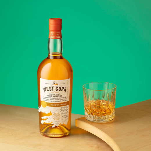 Westcow West Cork Torf Sherry Rum Porter Barrel Irish Single Malt Whisky Rum Barrel Irish Single Malt Whisky