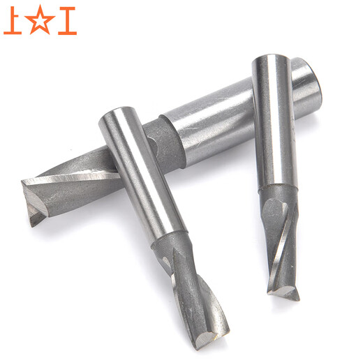 Shanggong 10 pieces straight shank keyway end mill 6mm 2-edge two-tooth keyway end mill