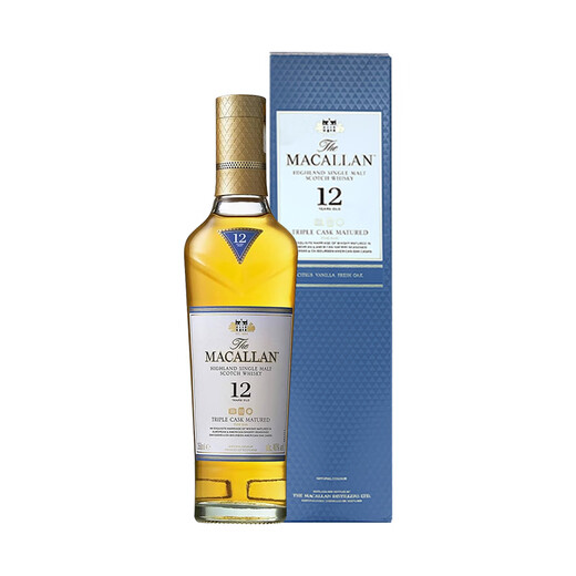 Macallan Scotland Single Malt Whiskey 12 Jahre ausländischer Wein Shirley Barrels UK Originalflasche importiert grenzüberschreitend Direkter Beschaffung McAllan 12 Jahre von drei Barrel 350 ml