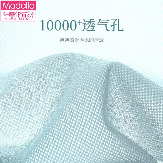 莫代尔（Madallo）夏季新款吊带美背内衣女小胸聚拢收副乳无钢圈无痕睡眠文胸薄款 夏季透气白色】 S 80-100斤】