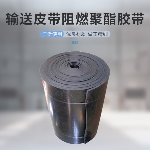 TEDA conveyor belt flame retardant polyester tape B=1200mm working surface tape thickness 5mm surface tape thickness 3mm