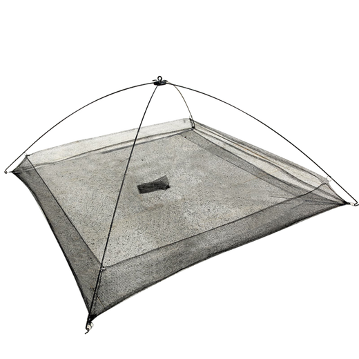 Yuyongji (YUYONGJI) moving net fishing net open shrimp fishing net folding net lifting net shrimp pot fishing net catching fish net moving kite fishing 1.5m*1.5m (metal bracket)