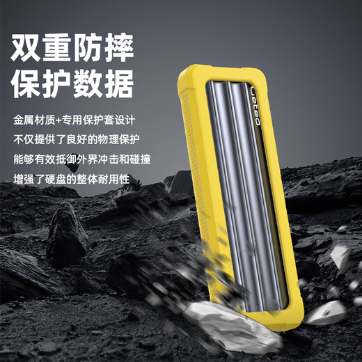
GETEA mobile solid state hard drive 1t large capacity Mac external high-speed hard drive 2t Android Type-C mobile phone direct connection 512g computer laptop external gaming office portable pssd [high-speed version] 512GB (read up to 1050MB/s)