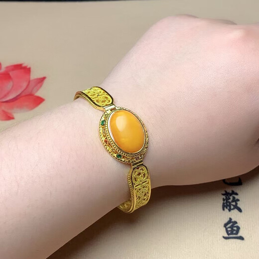 Minol Beeswax Bracelet Loose Stone Specifications15*20 mm