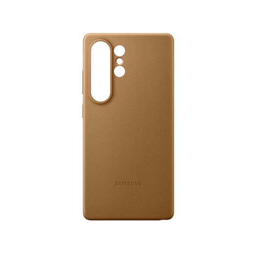 Samsung (SAMSUNG) Galaxy S25 S25+ S25 Ultra original environmentally friendly ecological leather protective case leather mobile phone case leather protective case S25 Ultra brown